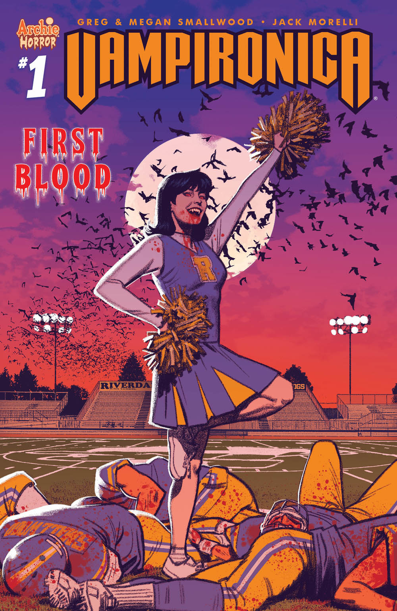 Vampironica #1 Main cover art by Greg Smallwood